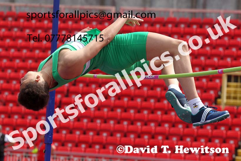 High jump, 2021 Northumberland, Durham and Cleveland Schools. Photo: David T. Hewitson/Sports for All Pics